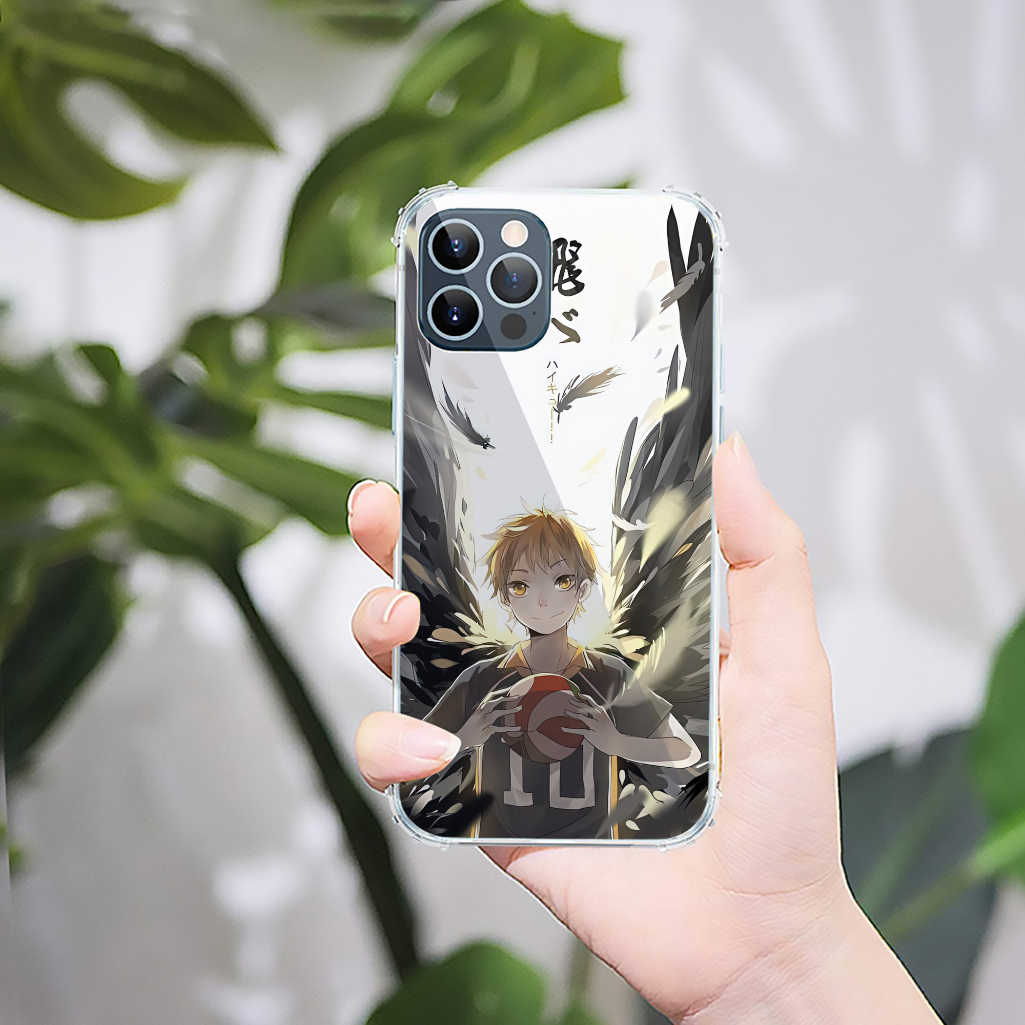（画像用） ハイキュー!! Haikyu!! 【iPhone 12シリーズ対応】透明スマホケース（クリアソフトケース）